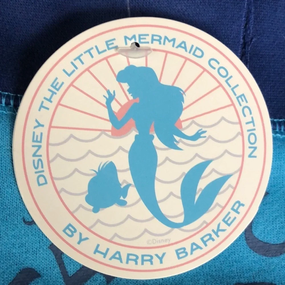 Disney Little Mermaid Harry Barker Hoodie & t-shirt L